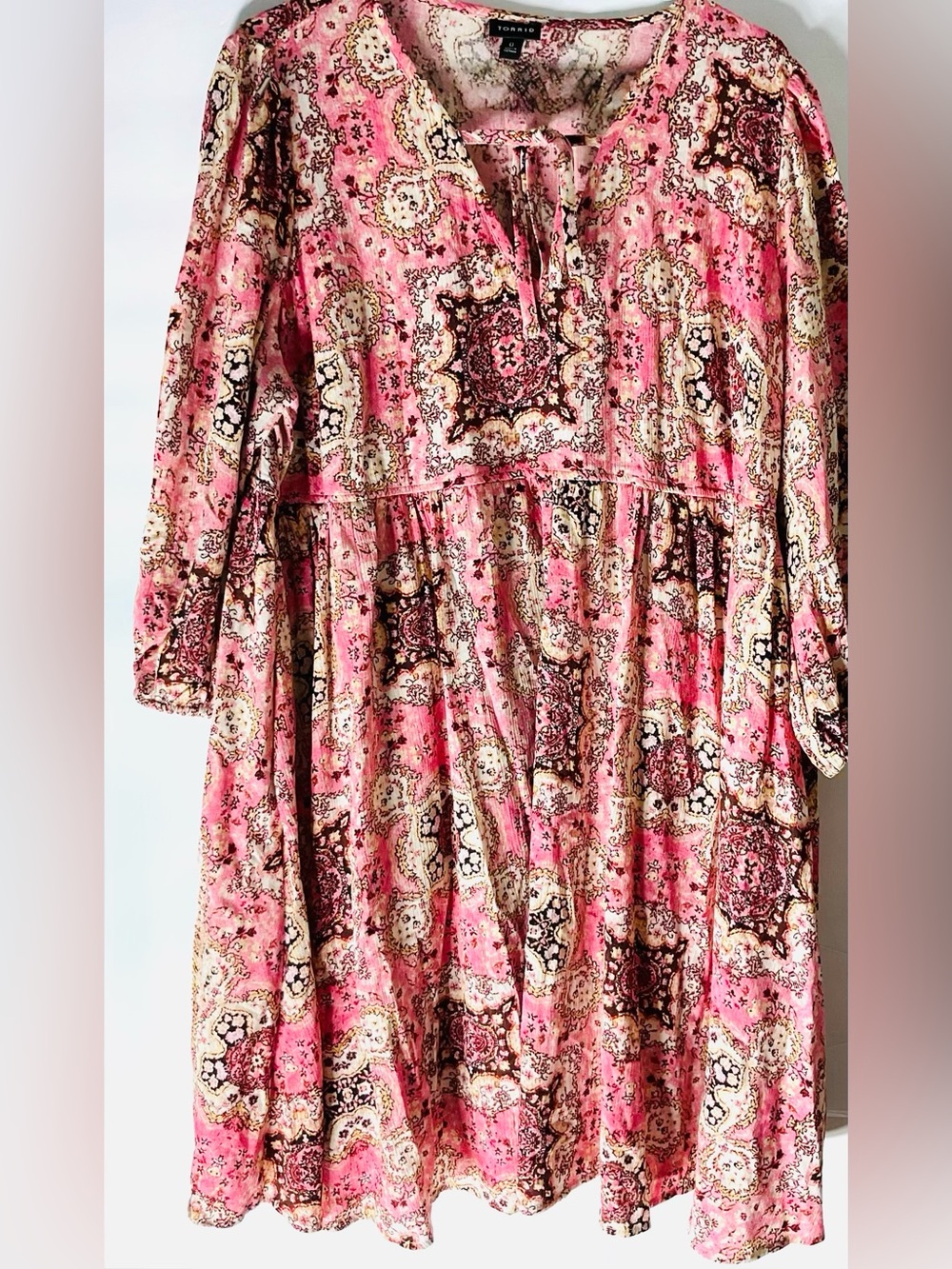 Torrid Mini Washable Gauze Tunic Dress with Pockets – Size 0